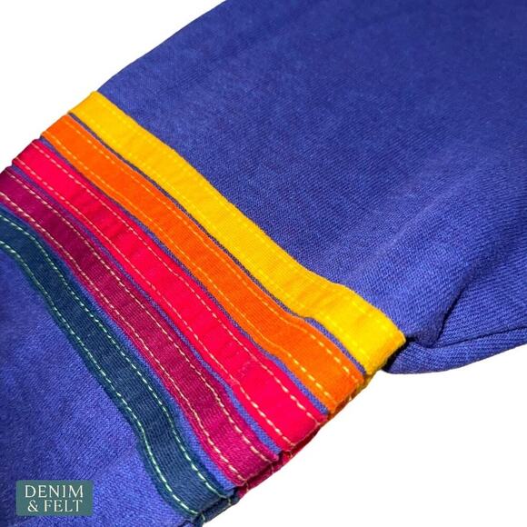 Aviator Nation Windsurf Jump Crew Sweatshirt Poseidon Blue Unisex Medium - Picture 11 of 16